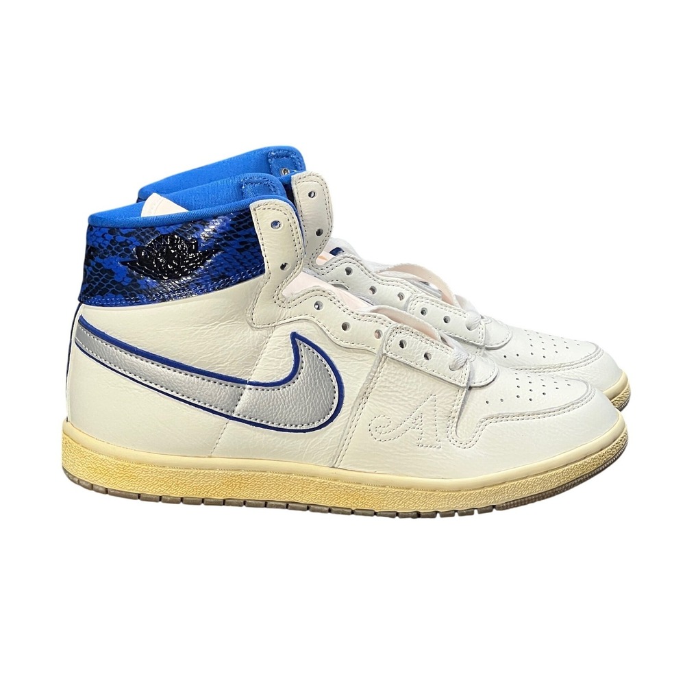 Nike Awake NY x Air Ship Game‎ Men's 10.5 Royal Sail Silver High Top FN8675-104
